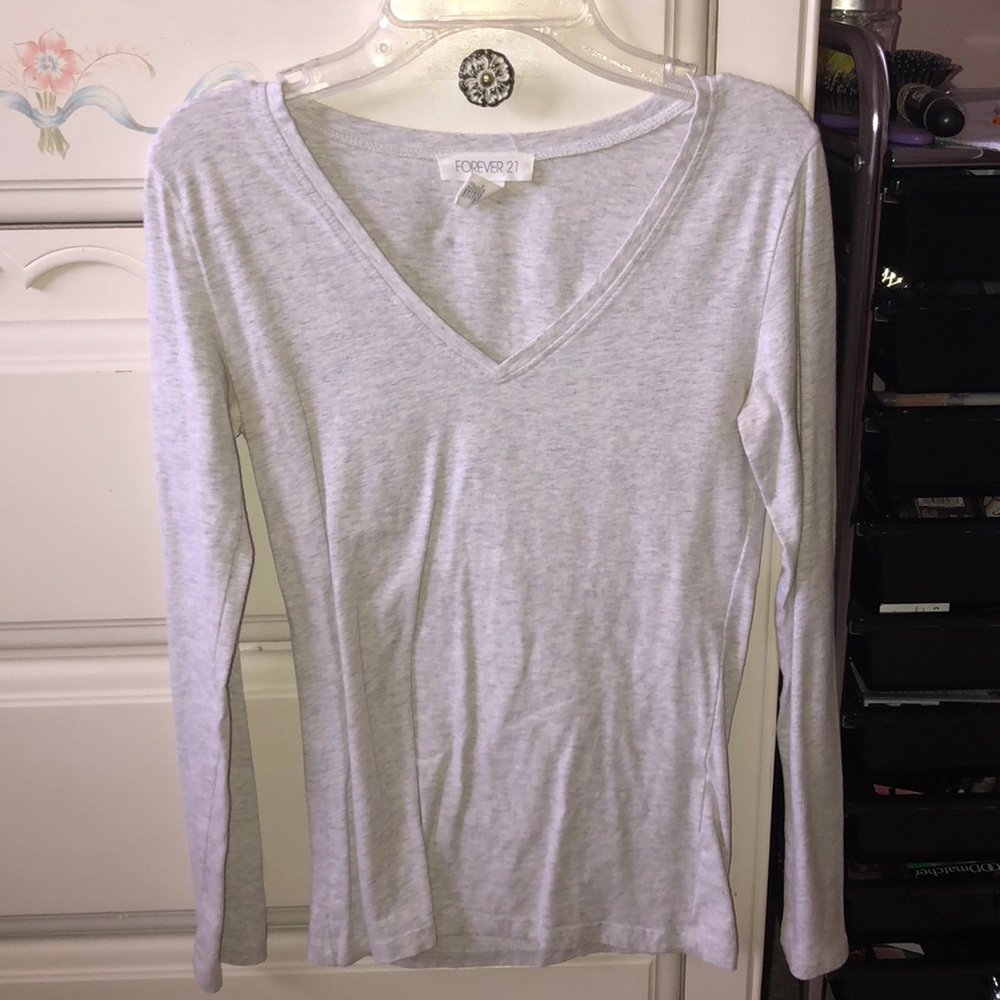 Heathered Gray Long Sleeve
